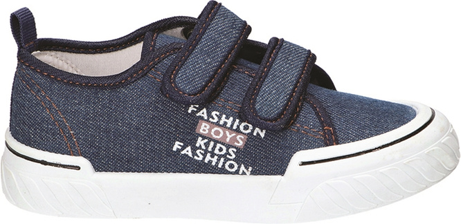 American Club CTEN-161 children's sneakers black and navy blue size 31-35