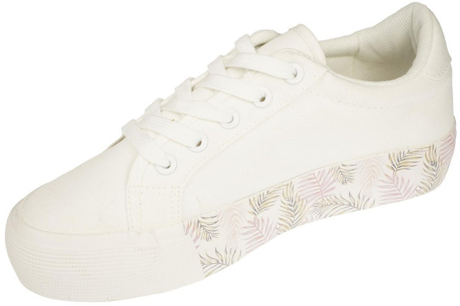 Tenisówki damskie EMBRACE DM32501-101 białe rozm.36-41