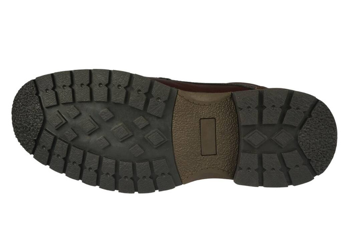 American Club MRH-116 men's winter shoes, brown and black, sizes 41-46