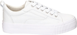American Club DLH-114 – Youth Sneakers, White and Beige, Sizes 37–41
