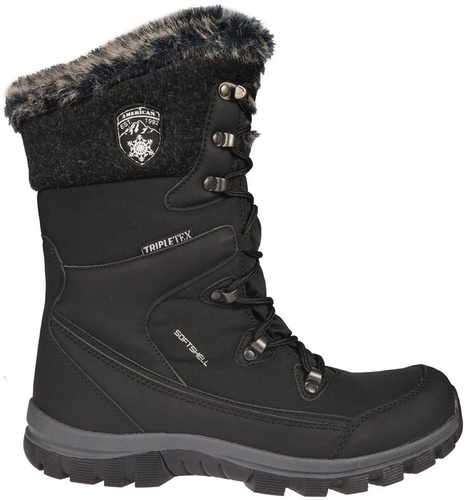 American Club DSN-36 women's winter shoes, black, sizes 37-41