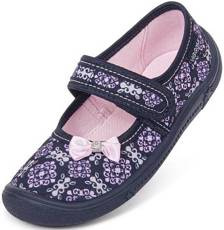 Tenisówki dziecięce Viggami BEATA DRUK granatowe rozm.26-36