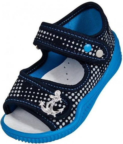 Tenisówki dziecięce Viggami KRZYS OZDOBA granatowe rozm.19-25