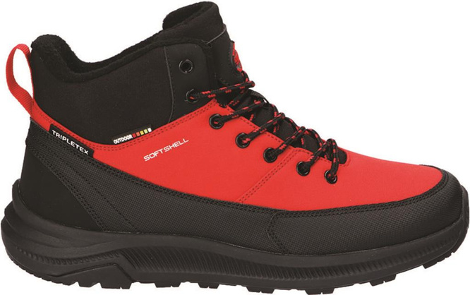 American Club DWT-232 youth trekking shoes black and red size 36-41