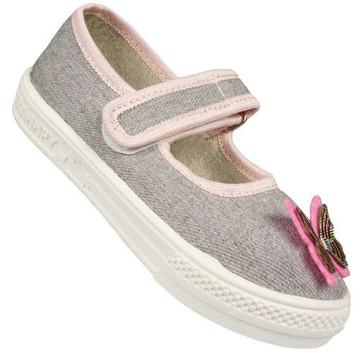 ZetPol HANIA gray children's sneakers, size 26-31