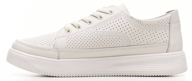 Sergio Leone DSP020BI women's sports shoes, white, sizes 36-41