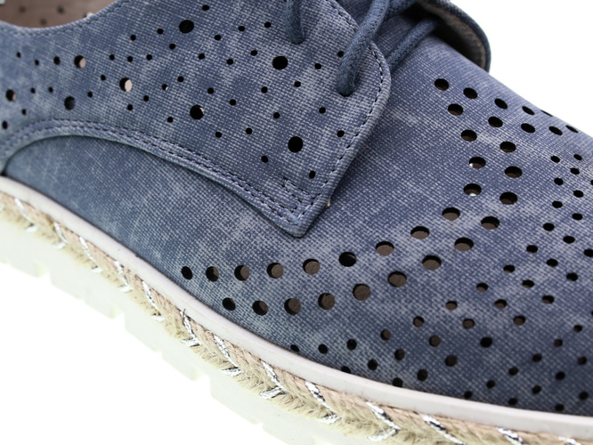 Buty sportowe damskie Kylie Konfort DK1816011JE granatowe rozm.36-41