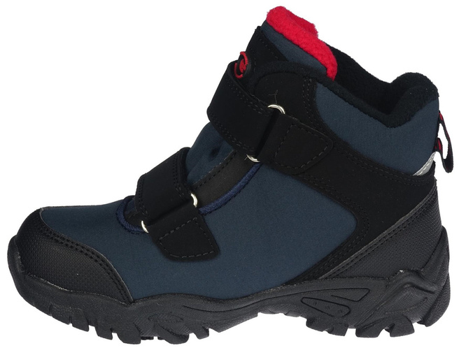 American Club BWT-70 children's winter shoes, black and navy blue, size 27-31