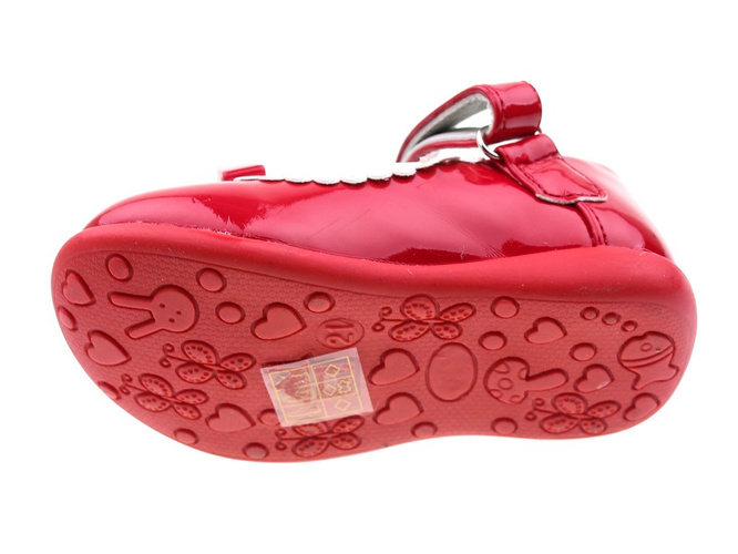 Children's shoes Clibee AD-606RE red size 20-25