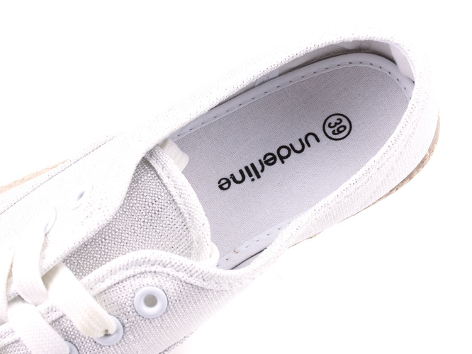 Women's shoes Underline DT-3-1010SIWH white size.36-41