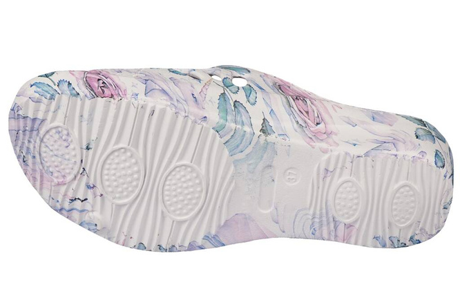 American Club DNH-100 women's pool slippers blue and lilac size 36-41