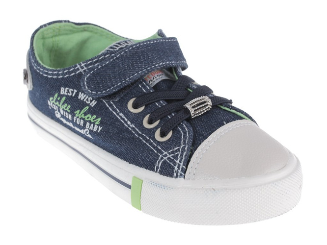 Tenisówki dziecięce Clibee BB-254BUGR granatowe rozm.25-30