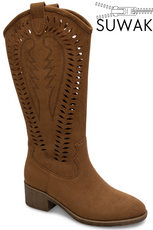 Women's cowboy boots Skotnicki DB-3-Y82KH brown sizes 36-41