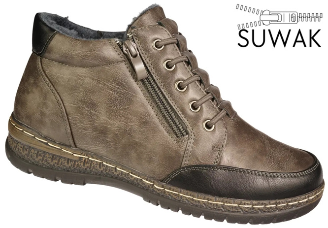 Women’s winter footwear Chun Sen D8708-5GYBL gray sizes 37-42