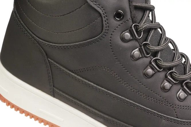 Le Scarpe Men’s MA8107-1 Winter Boots – Black, Sizes 41-46