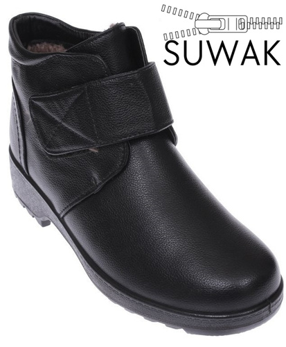 Women's winter boots Skotnicki D-3-120-BBL black, size 38-42