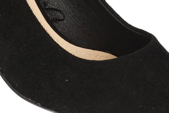 Women's pumps Sergio Leone DPB414CZMI black size 36-40