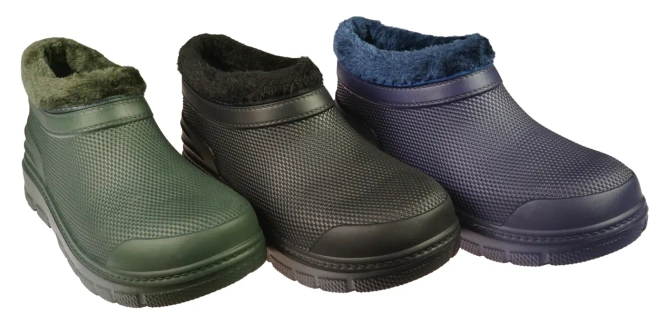 Men’s rain boots Sunlanse MH305-6 black, navy, and olive sizes 41–43