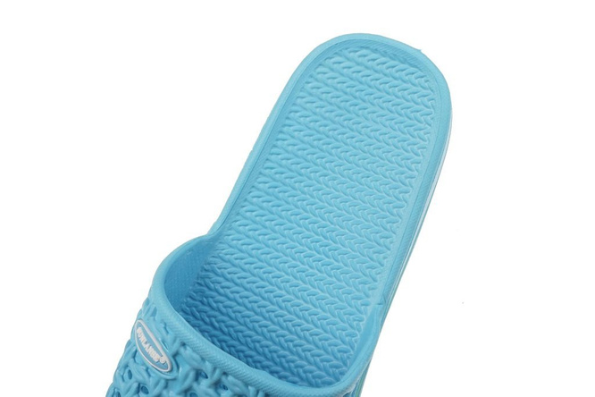 Klapki basenowe damskie Sunlanse DH375 granatowe, miętowe, szare i niebieskie rozm.37-41