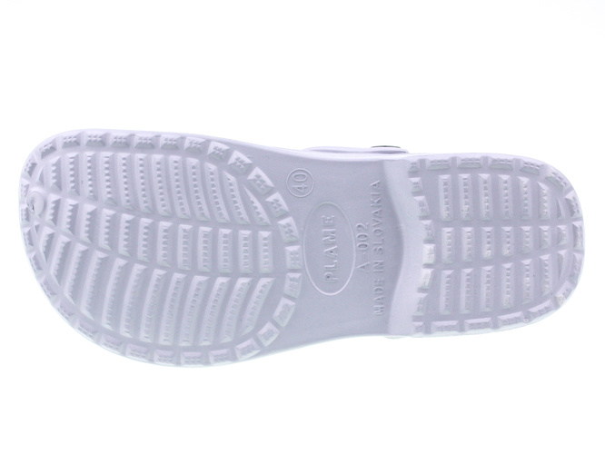 Women's pool slippers PLAME DA-002LGY grey size 36-41