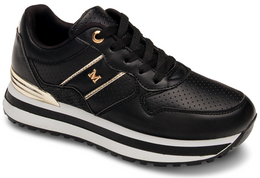 Skotnicki DA-3-5092BL women's sports shoes, black, sizes 36-41