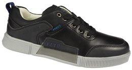 Clibee CP-384BL boys' shoes, black, sizes 32-37