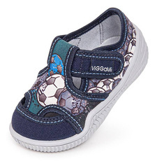 Tenisówki dziecięce Viggami ADAŚ MAŁY PIŁKA granatowe rozm.20-25