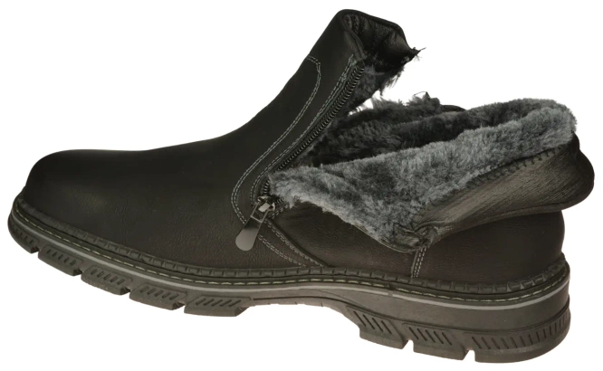 Men’s winter boots Feisal M9901-25BL black sizes 44–48