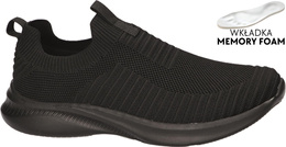 Buty sportowe młodzieżowe American Club DHA-77 czarne rozm.36-41