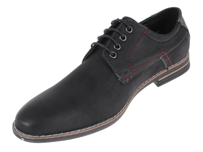 Półbuty młodzieżowe Badoxx DLXC-422BL czarne rozm.36-41