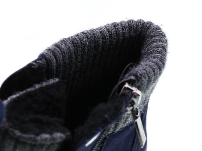 Women's winter shoes Bratbut-Natalia D292GRNU navy blue size 36-41