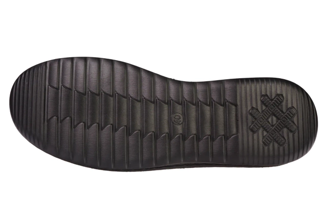 Półbuty damskie Meideli D25152-21BL czarne rozm.36-42