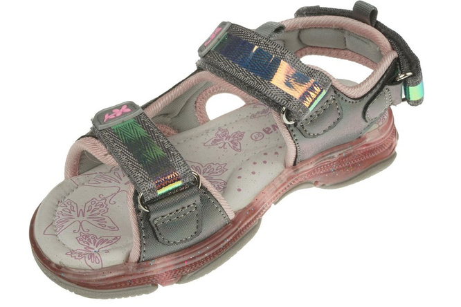 Children's sandals Apawwa BDX109GY grey size 27-32