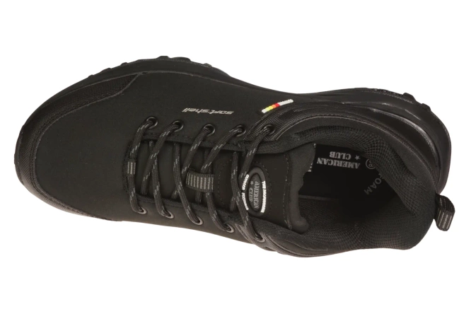 Buty sportowe damskie American Club DHL-212 czarne i camelowe rozm.37-41