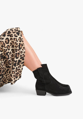 Sergio Leone DBT-284-SCZ women's cowboy boots black size 36-40