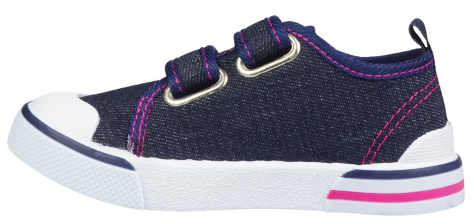 Children's sneakers Underline B10C1825 navy blue and blue size 25-30