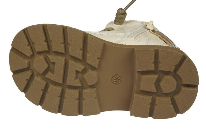 Buty zimowe dziecięce Apawwa AN629BE beżowe rozm.21-25