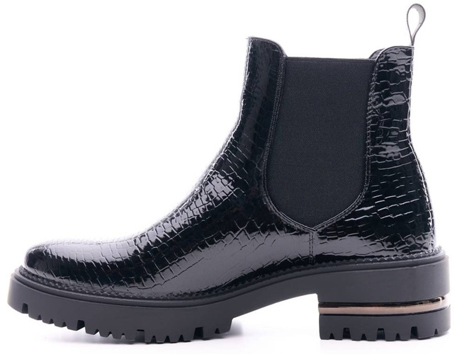 Sergio Leone DTR746CZLA women's Chelsea boots, black, sizes 36-40