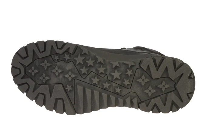 Buty zimowe męskie American Club MCY-163 czarne i beżowe rozm.41-45