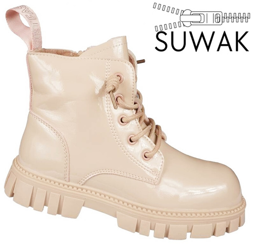 Children's transition shoes Apawwa CNQ422PI pink, size 32-37