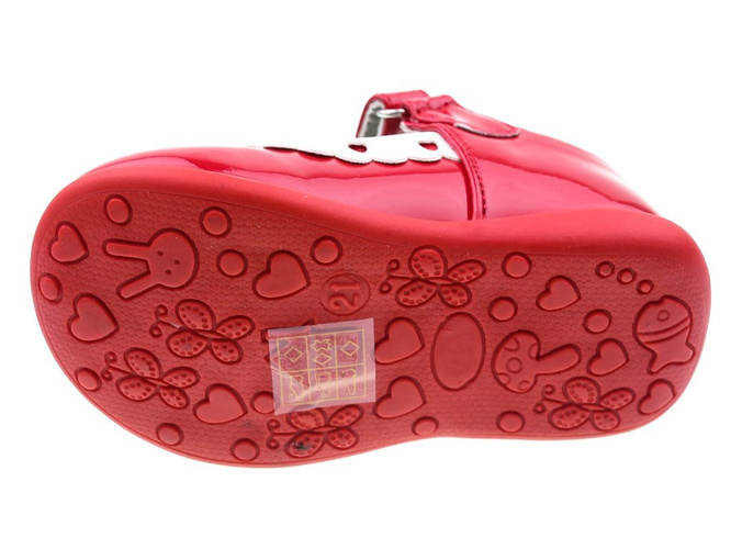 Children's shoes Clibee AD-601RE red size 20-25