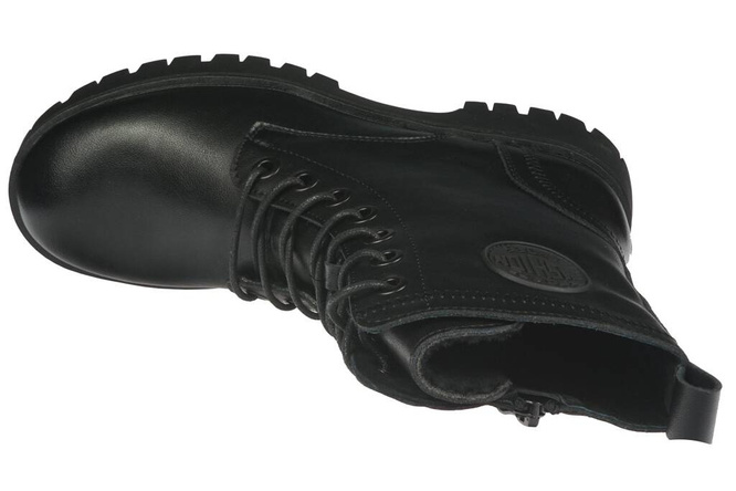 Trapery damskie Sergio Leone DTR710-SCZ czarne rozm.36-40