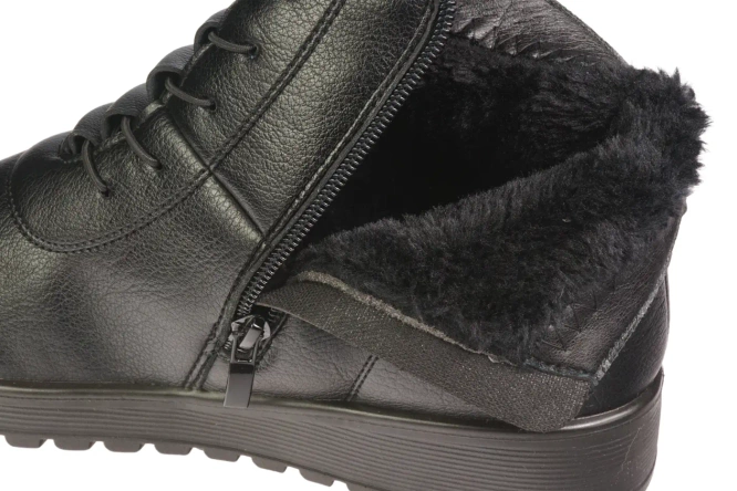 Le Scarpe Women's Winter Boots DA7341-1 – Black, Sizes 36-41