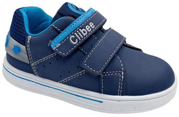 Buty sportowe dziecięce Clibee AP-552BUBU granatowo-niebieskie rozm.20-25