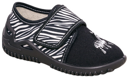 ZetPol ZEBRA children's sneakers, black, sizes 20-27