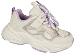 Appawa BN619PU children's sports shoes, white, sizes 27-32