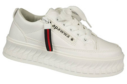 Children's sports shoes Apawwa CTC816WH white, size 31-36