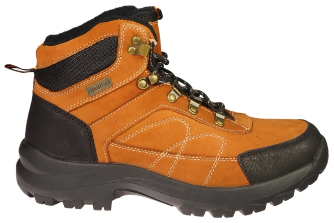 Men's winter shoes American Club MCY-58 black and brown size 41-45