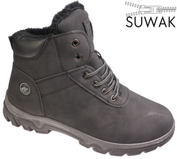 LeLe Scarpe MA8101-1 Men’s Winter Boots – Black, Sizes 41-46
