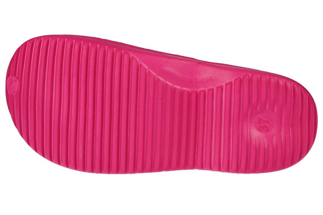 Klapki basenowe damskie American Club DNH-73 granatowe i różowe rozm.37-41